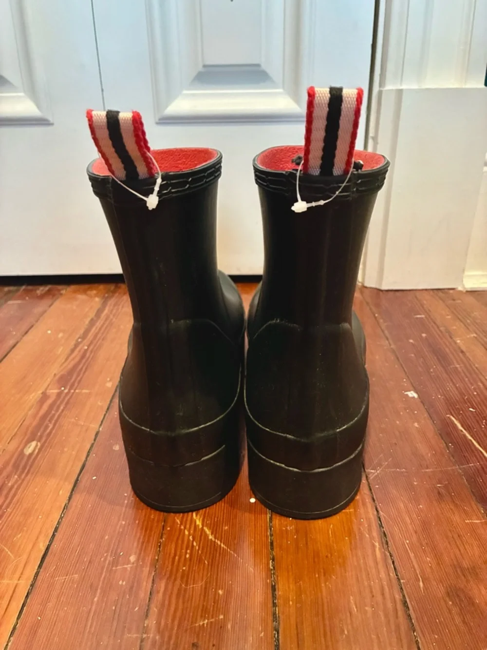 Hunter Play Short Rain Boots Waterproof Black Men’s Size 9/EU 42
